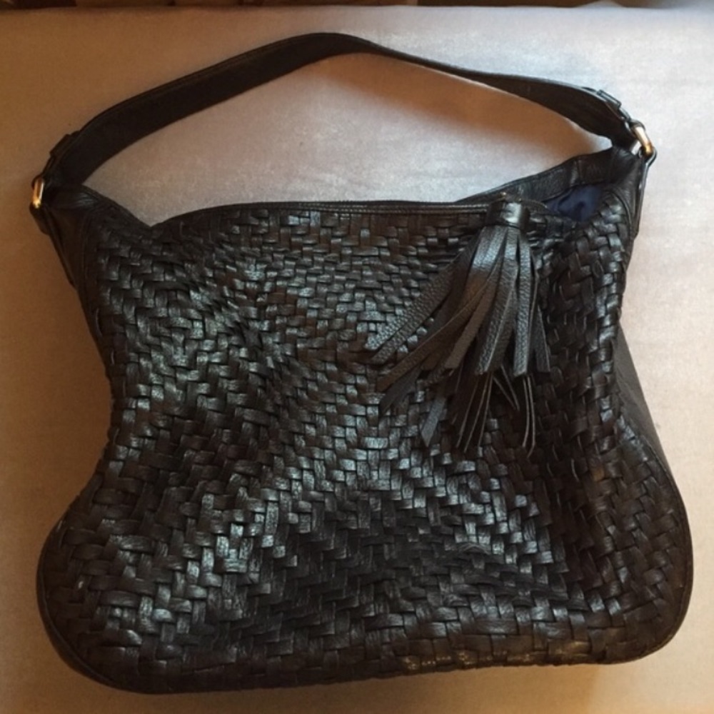 Cole Haan basketweave purse